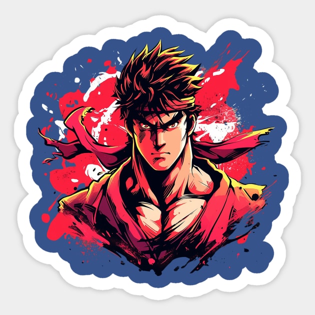 ryu Sticker by piratesnow